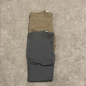 Goodfellow & Co Men's Khaki and Charcoal Chinos - 34 x 30